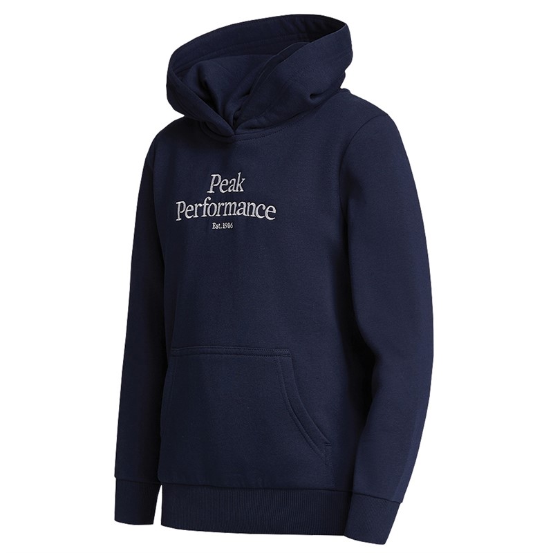 Peak Performance Børn Original Hættetrøjer Blå