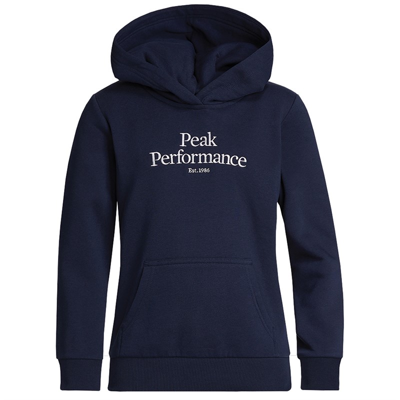 Peak Performance Børn Original Hættetrøjer Blå