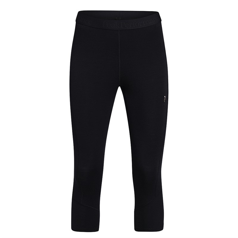 Peak Performance Damskie W Magic Szorty Sportowe do Biegania Czarny