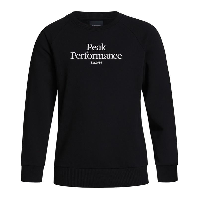Peak Performance Børn Original Sweatshirts Sort