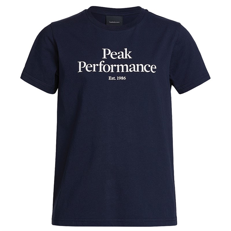 Peak Performance Børn Original T-shirts Blå