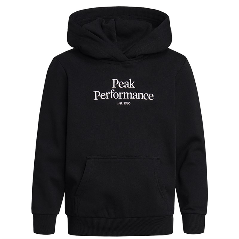 Peak Performance Børn Original Hættetrøjer Sort