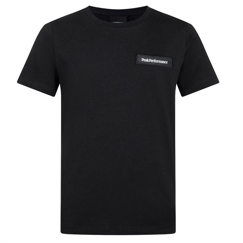 Peak Performance Børn Logo T-shirts Sort