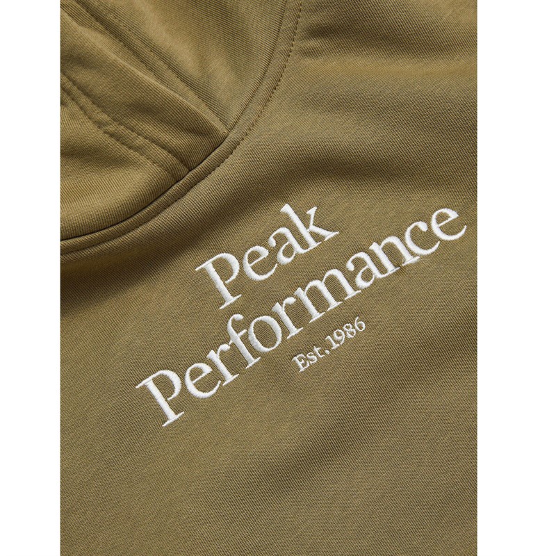 Peak Performance Kids Original Hoodies Groen