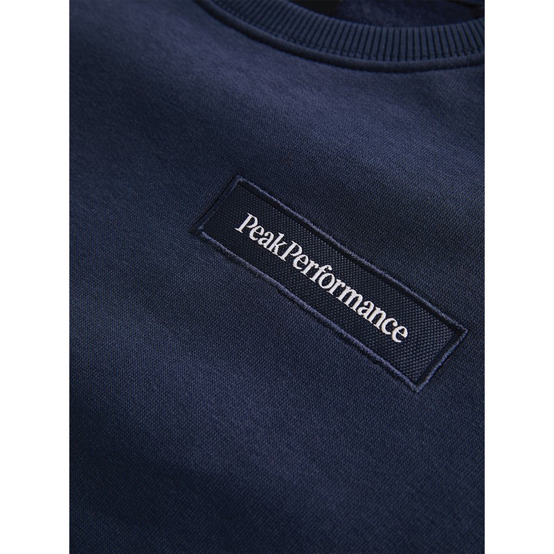 Peak Performance Kids Logo Sweaters Blauw