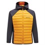 Peak Performance Herren Daunen Hybrid Kapuzenjacke Blaze Tundra/Motion Grau