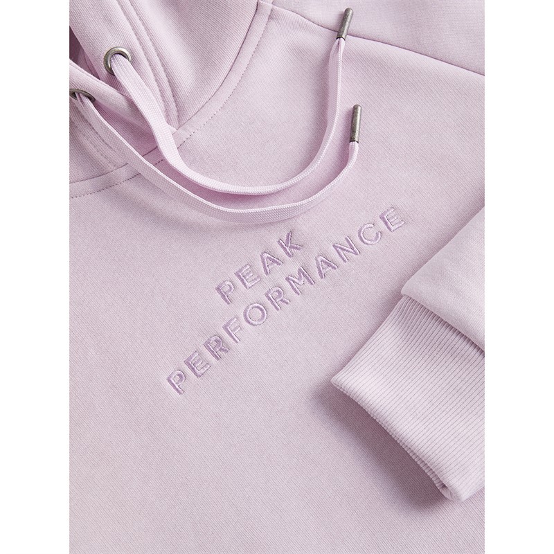 Peak Performance Dame SPW Hoodie Kold Blush