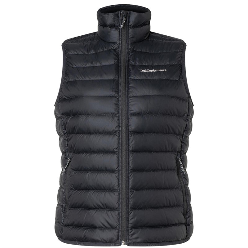 Peak Performance Gilet d'intérieur en Duvet Femme Noir