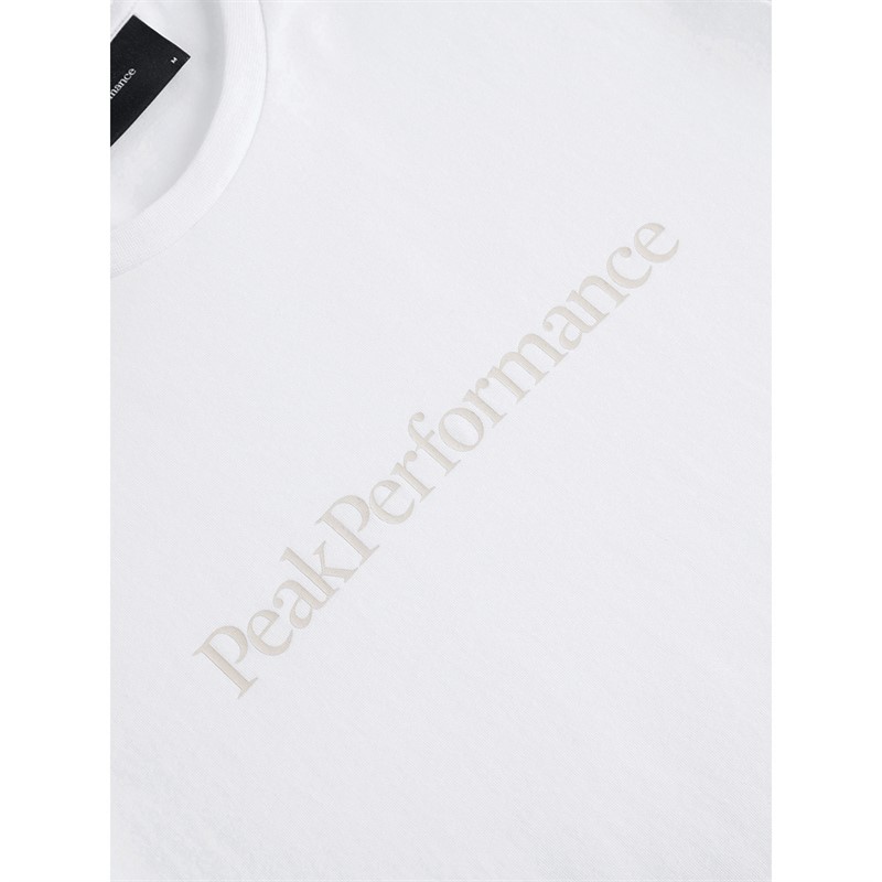 Peak Performance Herre Ground T-shirts Hvid