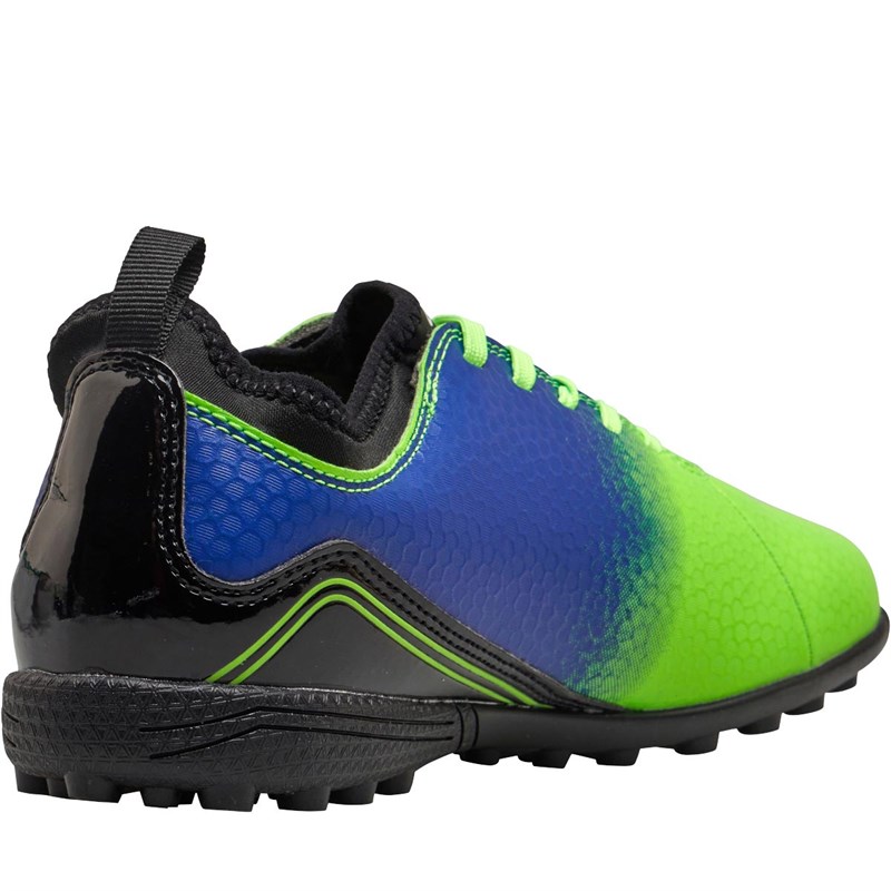 Buy Gola Junior Apex 2 VX TF Astro Football Boots Lime Blue