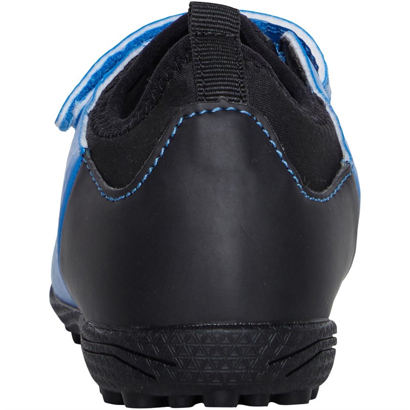 Gola Kids Alpha VX QF Astro Football Boots Blue Metallic/Black