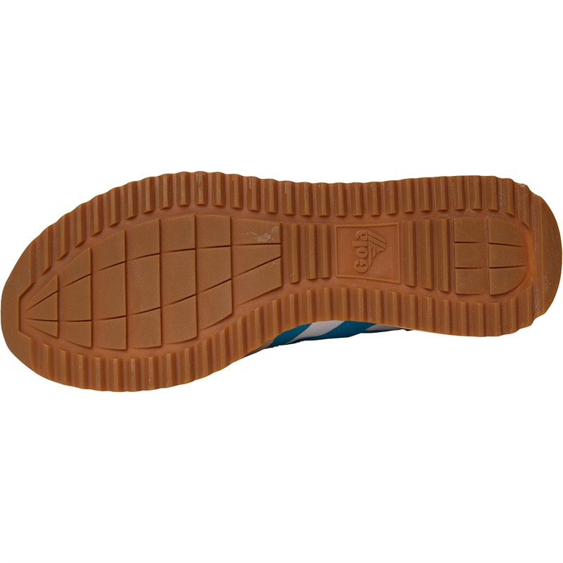 Gola Womens Chicago Trainers White/Lagoon/Fluro Pink