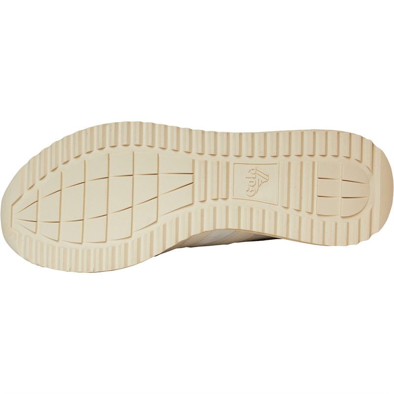 Gola Womens Chicago Glimmer Trainers Off White/Off White/Gold