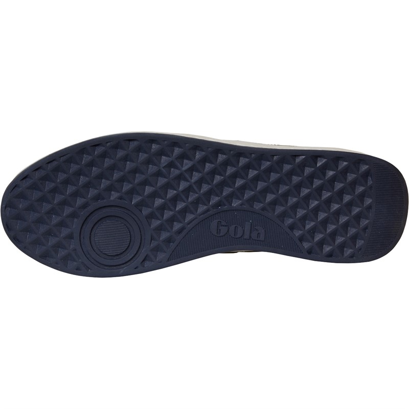 Gola Mens Grandslam Classic Trainers White/Khaki/Navy