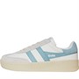 Gola Womens Dropshot Trainers White/Powder Blue