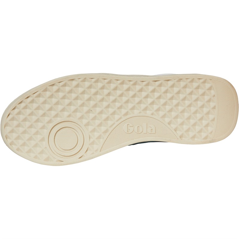 Gola Womens Grandslam Trident Trainers White/Ocean/Ash