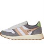 Gola Womens Chicago Trainers White/Pearl Pink/Patina Green