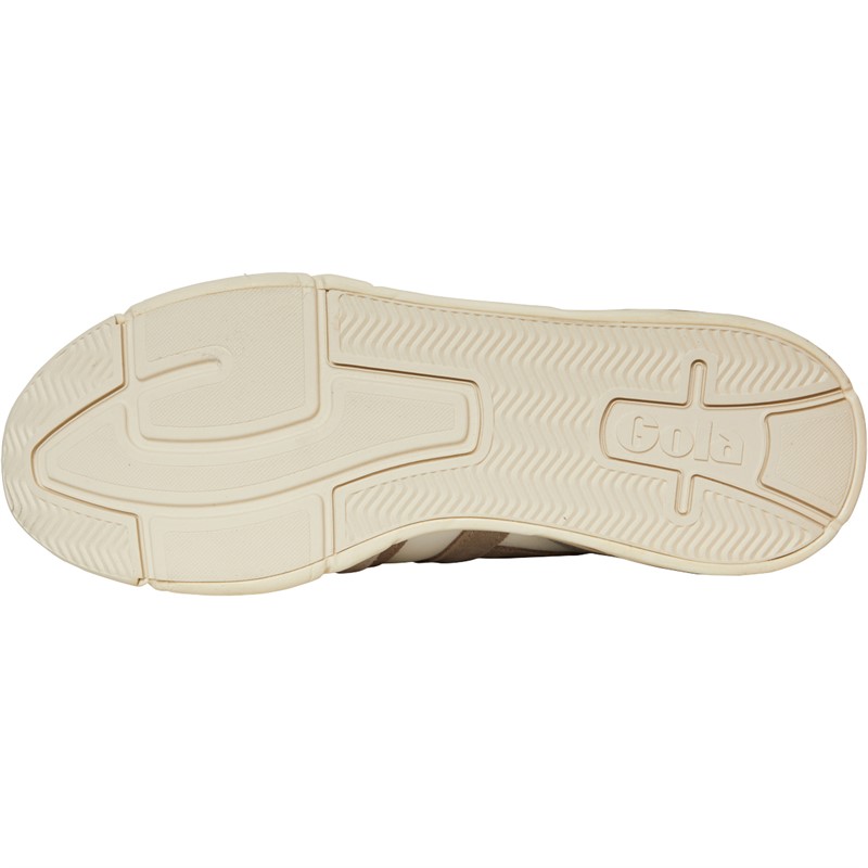 Gola Womens Eclipse Pure Trainers White/Feather Grey/Oat