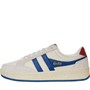 Gola Mens Superslam Mesh Trainers Off White/Marine Blue/Dark Red