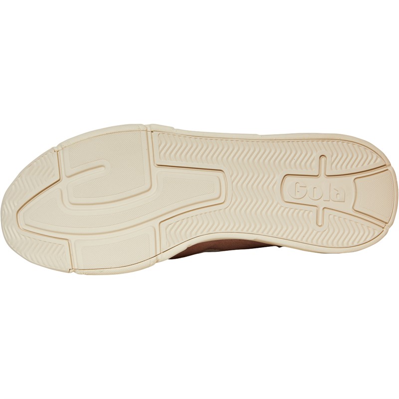 Gola Womens Tempest Trainers Off White/Pearl Pink/Seashell