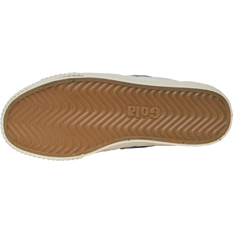 Gola Womens Tennis Mark Cox Trainers Off White/Vista Blue