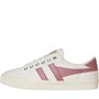 Gola Womens Tennis Mark Cox Trainers Off White/Dusty Rose