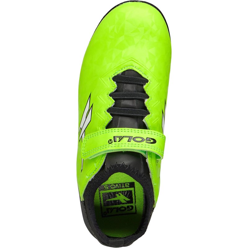 football boots with velcro straps