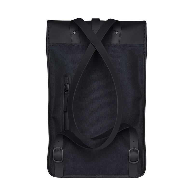Rains Unisex Plecaki Czarny