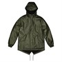 Rains Vestes Légères W3 Fishtail Unisexe Vert