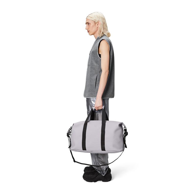 Rains Unisex Hilo Weekend Weekendtas Grijs