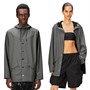 Rains Unisex Regenjacke Grau
