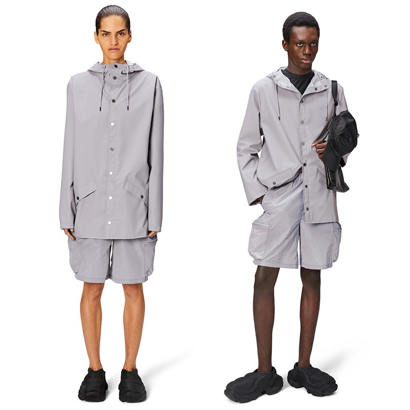 Rains Unisex Mac Coat Grijs