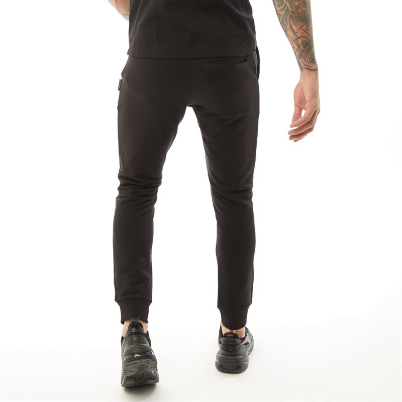 HERMANO Mens Autograph Regular Fit Pants Black