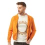HERMANO Mens Lazaro Suedette Jacket Orange