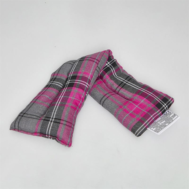 the heatpack company Soothe-Away Fleece Heat Wrap Pink/Grey