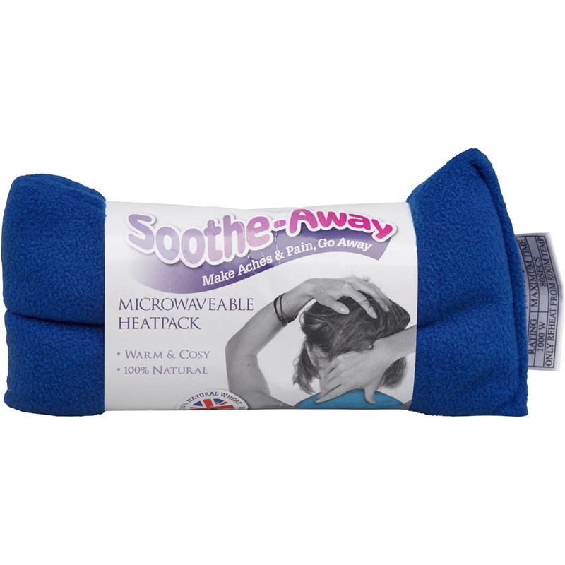 Buy the heatpack company SootheAway Fleece Heat Wrap Blue