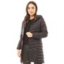 Harvey & Jones Womens Harvey & Jones Mandie Long Padded Jacket Black