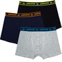 Hype Boys Three Pack Boxers Shorts Multicoloured