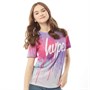 Hype Dziewczęce Spray Drips T-shirty Wielobarwny