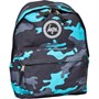 Hype Unisex Wave Camo Rygsække Sort
