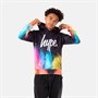 Hype Boys Colour Explosion Script Hoodie Black