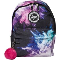 Hype Junior Girls Purple And Teal Chalk Dust Backpack Lilac