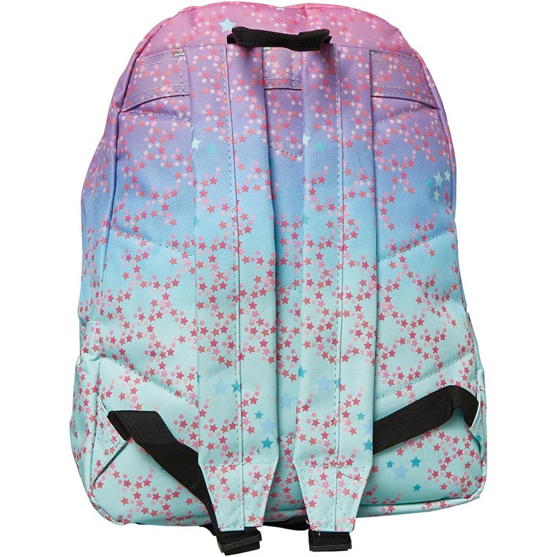 Hype Girls Pink And Blue Gradient Rainbow Backpack Lilac