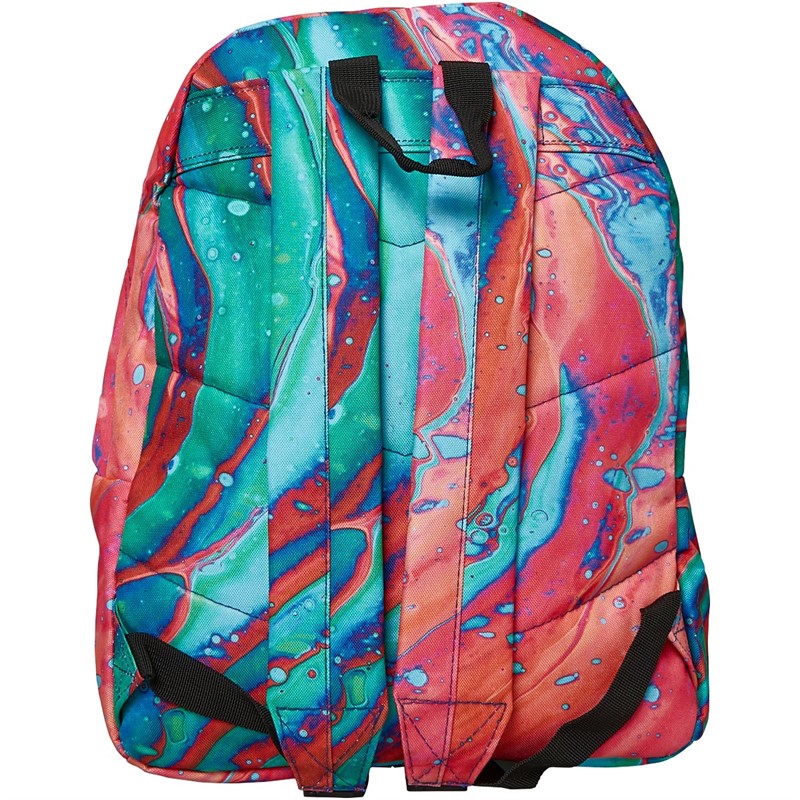 Hype Junior Orange And Green Out Of Space Marble Backpack Pink