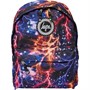 Hype Junior Orange Lightning Backpack Purple