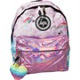 Hype Girls Unicorn Rainbow Backpack Pink