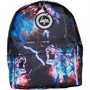 Hype Junior Blue Space Dinosaur Backpack Black