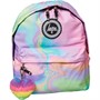 Hype Girls Iridescent Marble Backpack Pink