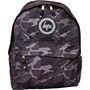Hype Junior Grey Mono Camo Backpack Black