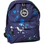 Hype Junior Green White Large Splat Backpack Blue